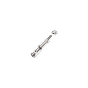 ZOO ACCESSORIES Barrel Bolt 150mm x 40mm including Keeps and Screws Satin Stainless