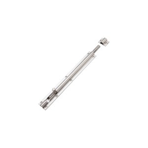 ZOO ACCESSORIES Barrel Bolt 300mm x 40mm including Keeps and Screws Satin Stainless