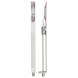ZOO ACCESSORIES Lever Action Flush Bolt 20 x 305mm Satin Stainless