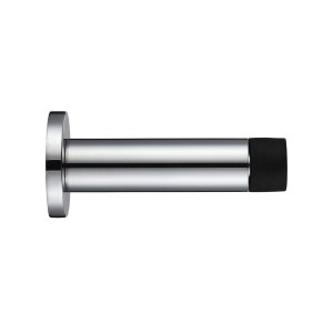 ZOO ACCESSORIES Door Stop - Cylinder - 70mm Projection With Rose Polished Stainless