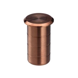 ZOO ACCESSORIES Dust socket for flush bolt-concrete 20x38mm - Satin Bronze Finish