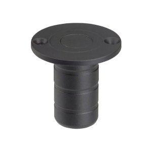 ZOO ACCESSORIES Dust socket for flush bolt-to Suit Wood - Black Finish