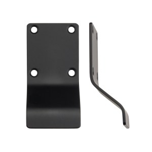 ZOO ACCESSORIES Cylinder Latch Pull - Blank Profile - 88mm x 43mm - PCB Powder Coat Black