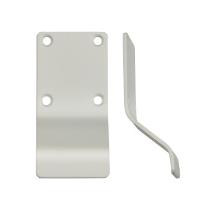 ZOO ACCESSORIES Cylinder Latch Pull - Blank Profile - 88mm x 43mm - PCW Powder Coat White