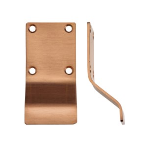 ZOO ACCESSORIES Cylinder Latch Pull - Blank Profile - 88mm x 43mm - TRG Tuscan Rose Gold