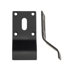 ZOO ACCESSORIES Cylinder Latch Pull - Standard Profile - 88mm x 43mm - PCB Powder Coat Black