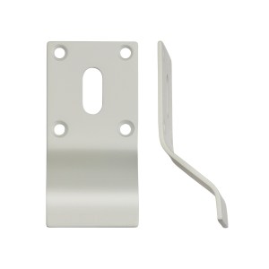 ZOO ACCESSORIES Cylinder Latch Pull - Standard Profile - 88mm x 43mm - PCW Powder Coat White
