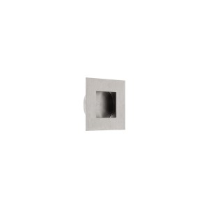 ZOO ACCESSORIES Square Flush Pull 30mm x 30mm Satin Stainless