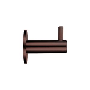 ZOO ACCESSORIES Wall Mounted Hook With Rose Etna Bronze