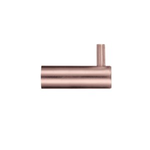 ZOO ACCESSORIES Wall Mounted Hook - Without Rose Tuscan Rose Gold
