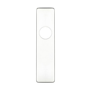 ZOO DOOR HARDWARE Cover plate for 19 mm RTD Lever on Short Backplate - Latch - 45mm x 180mm PSS Polished Stainless