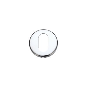 STANZA Oval Profile Escutcheon 52mm dia Polished Chrome