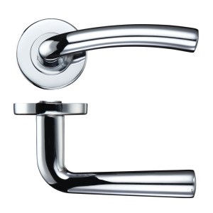 STANZA Seville Lever - Push On Rose Polished Chrome