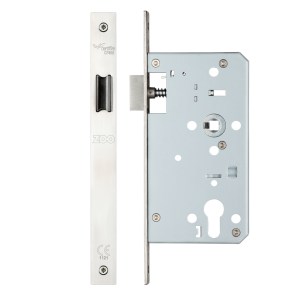 VIER DOOR HARDWARE Din latch - backset 60mm Polished Stainless