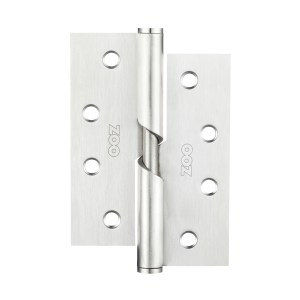 ZOO HINGES Rising Butt Hinge (Right) Stainless Steel - Grade 201 - 102 x 76 x 2.5mm Satin Stainless