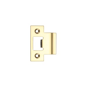 ZOO SPARES Spare Extended Tongue Strikes to suit the ZTLKA and ZTLA Tubular Latches Brass Finish / Anti Tarnish