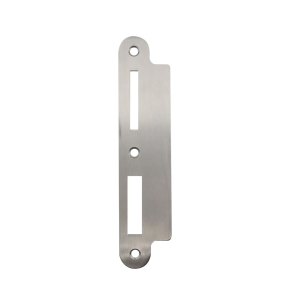 ZOO SPARES Spare Radius Flat Strike to suit Roller Dins Satin Stainless