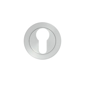 STANZA Escutcheon Euro Profile (50mm Dia.) Satin Chrome