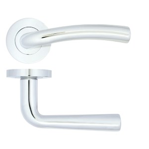 STANZA Seville Lever on Rose Polished Chrome