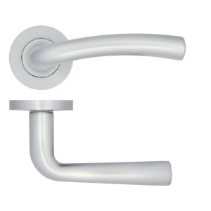 STANZA Seville Lever on Rose Satin Chrome