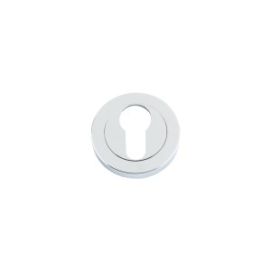 STANZA Euro Profile Escutcheon 50mm dia Polished Chrome