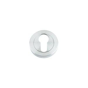 STANZA Euro Profile Escutcheon 50mm dia Satin Chrome