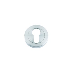 STANZA Euro Profile Escutcheon 50mm dia Polished Nickel