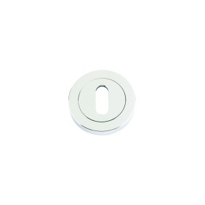 STANZA Standard Profile Escutcheon 50mm dia Polished Nickel