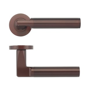 STANZA Milan Lever - Screw On Rose Etna Bronze