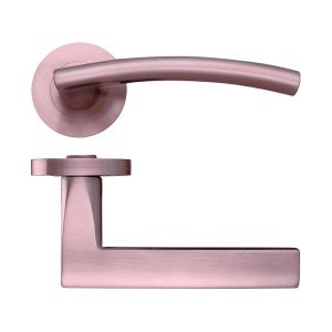 STANZA Amalfi Lever - Screw On Rose Tuscan Rose Gold