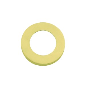 STANZA Spare ZPZ Screw On Outer Roses - 2x Covers Only Favo Satin Brass