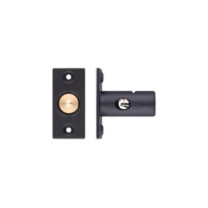 ZOO LOCKS & LATCHES Rack Bolt 37mm Powder Coat Black