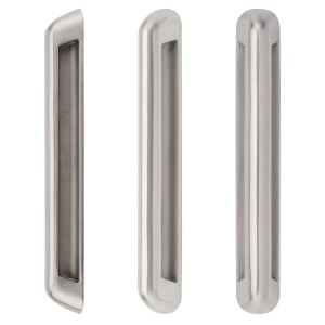 ZOO SOLUTIONS Anti Ligature Pull Handle 250mm CTC (280mm) Bolt Fix - Satin St. Steel Satin Stainless