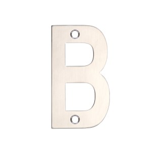 ZOO SIGNAGE Letter - B - 75mm Satin Stainless