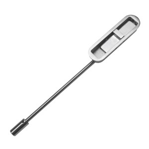 VIER DOOR HARDWARE Integral Slide Action Flush Bolt - 250mm Satin Stainless