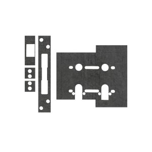 ZOO INTUMESCENTS 1mm Universal Bathroom and Sashlock Intumescent to suit ZUKB, ZUKS and ZUKU - Graphite