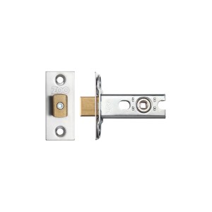 ZOO LOCKS & LATCHES Heavy Duty Tubular Deadbolt 64mm - c/w SSS forends Satin Stainless