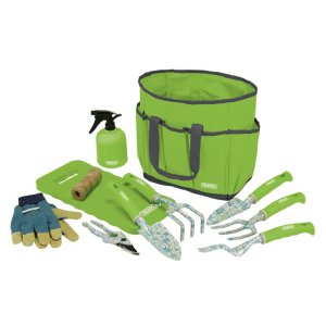 Draper® Garden Tool Set with Floral Pattern (11 Piece)