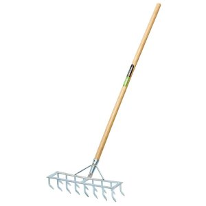 Draper® Long Handled Steel Harrow Rake and Scarifier