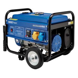 Draper® Draper Expert Petrol Generator with Wheels, 2500W
