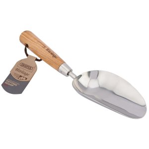 Draper® Draper Heritage Stainless Steel Hand Potting Scoop with Ash Handle